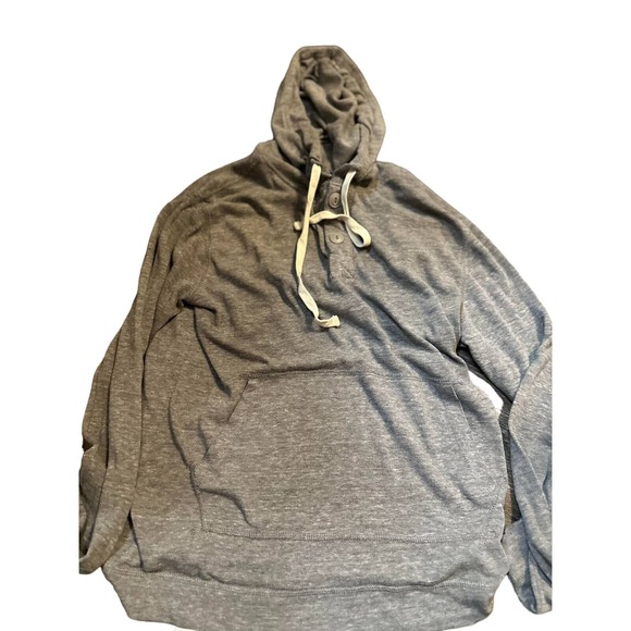 Mens - Converse One Star - Pullover Hoodie - Grey SMALL - Picture 1 of 1